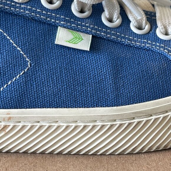 Cariuma Unisex Pantone Canvas Low Top Lace-Up Sneakers Classic Blue 8.5M 10W - Picture 7 of 15